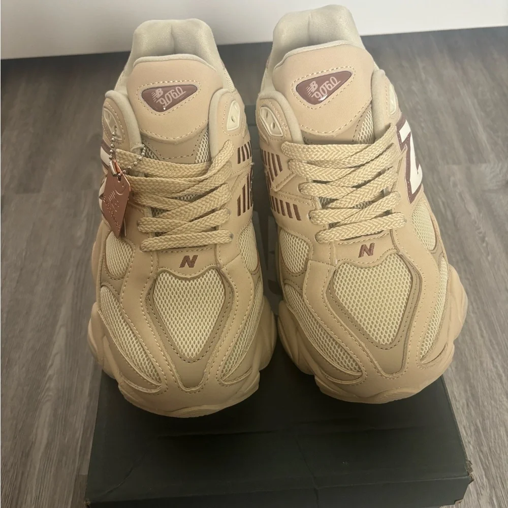 New Balance 9060 Bone Sparrow Women's 8.5 Men’s 7 Beige NEW IN BOX - Picture 11 of 14